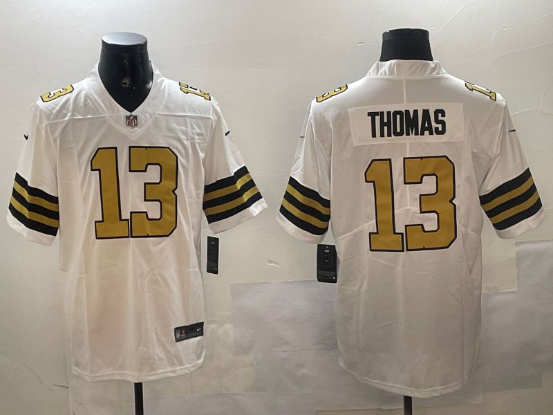 Men New Orleans Saints #13 Thomas White 2024 Nike Limited NFL Jersey style 01041->new orleans saints->NFL Jersey